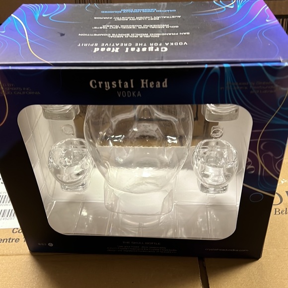 New crystal head, vodka, gift set - Picture 8 of 13